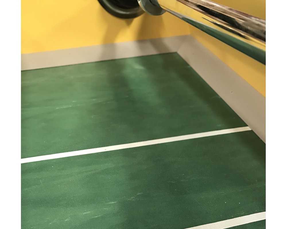 Plastique gris biais intérieur de jeu