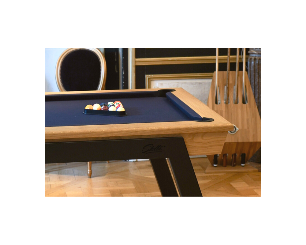 The Standard 2m10, the American Pool Table in oak by Stella