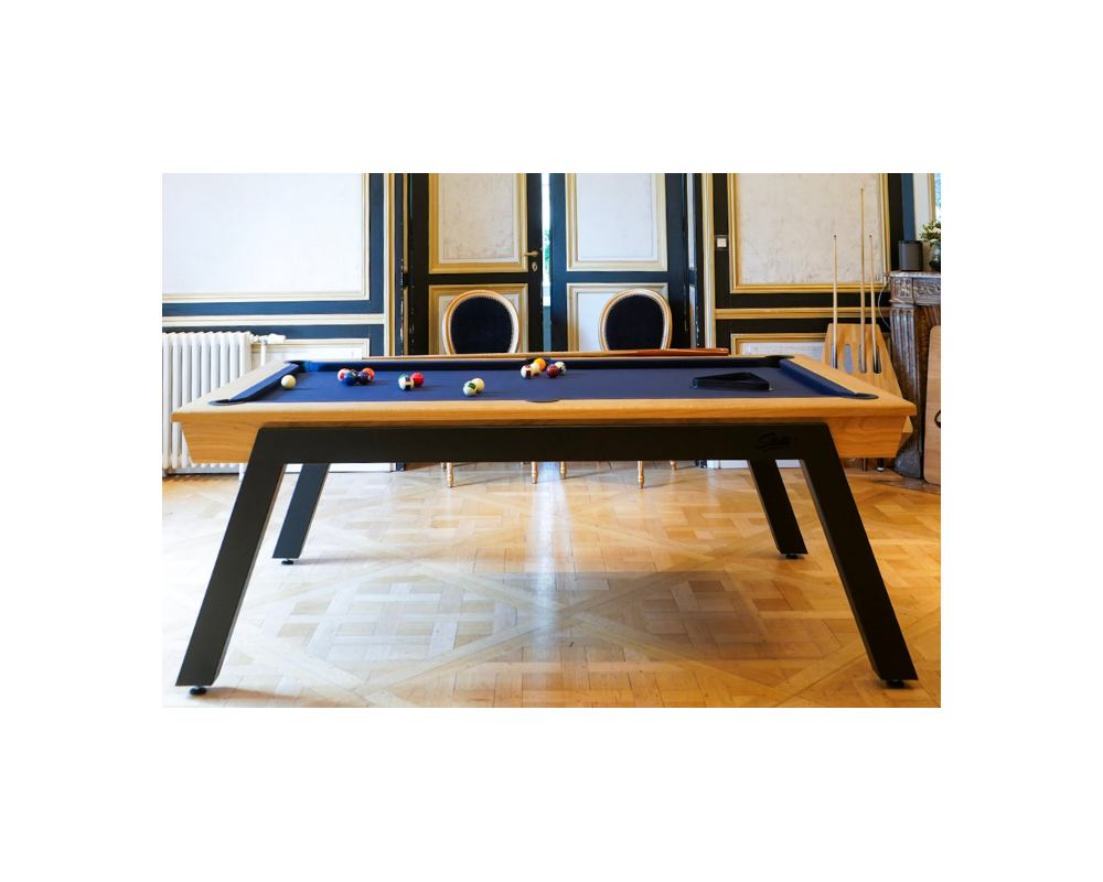 The Standard 2m10, the American Pool Table in oak by Stella