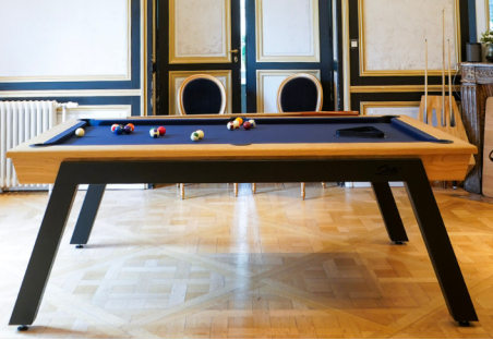 Le Standard 2m10, le Billard Americain table en chêne Stella