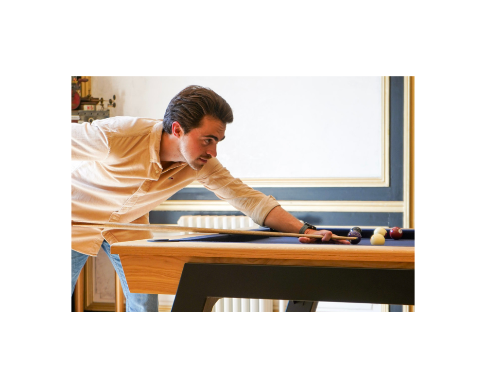 Le Billard français table en chêne Stella