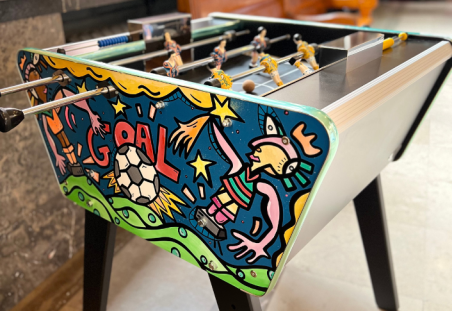 Stella Toi & Moi Foosball Table by Christopher Lecoutre