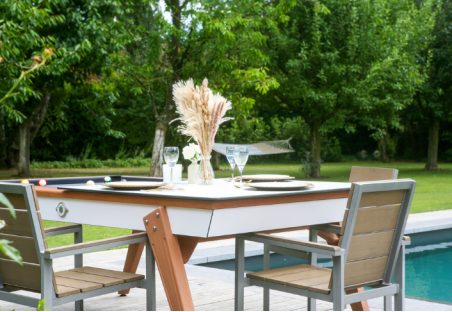 The Stella Outdoor American Pool Table