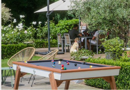 The Stella Outdoor American Pool Table