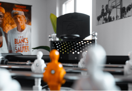 Panier de basket pour balles sautées x2 - Stella Baby-foot