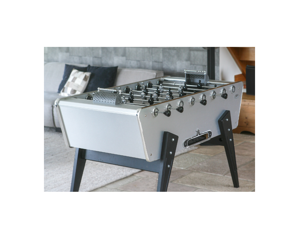 Stella Champion Collector Brushed Aluminium foosball table