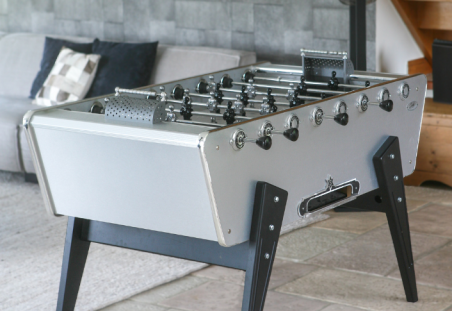 Stella Champion Collector Brushed Aluminium foosball table