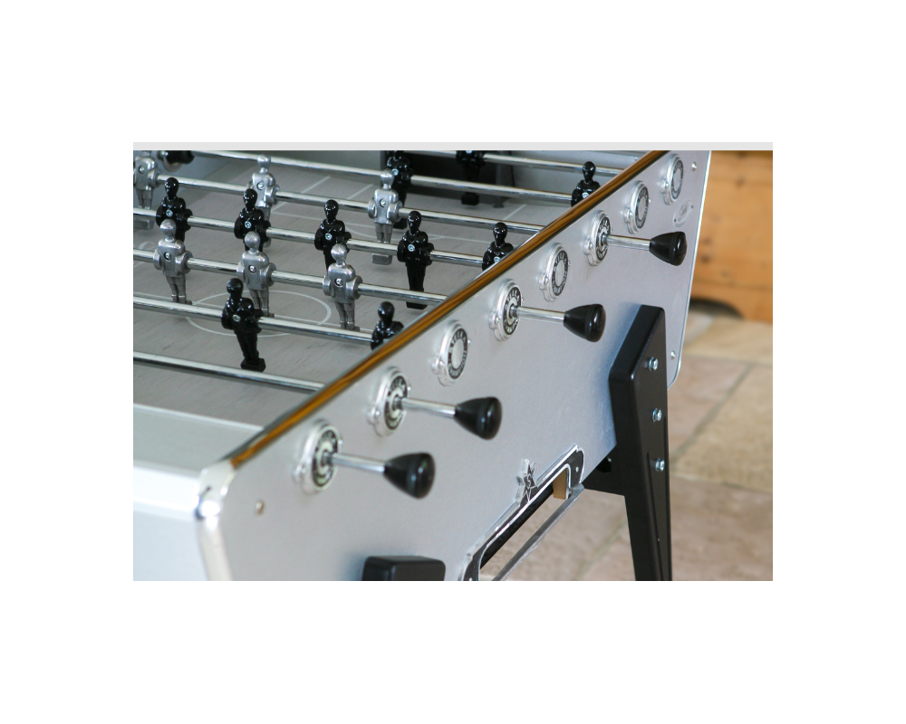 Stella Champion Collector Brushed Aluminium foosball table