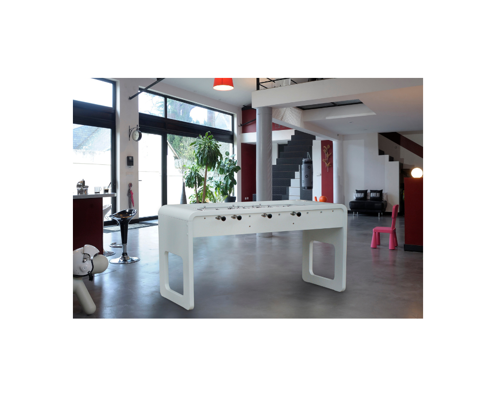 Baby-foot Stella design : le Smartline blanc