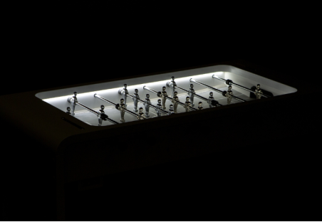 Stella design foosball : the black Smartline