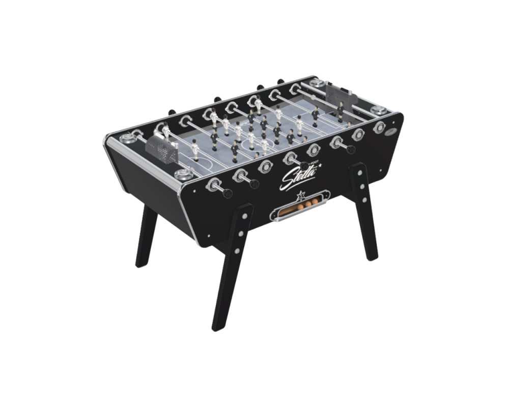 Foosball Stella Champion Collector Black with Stella Logo