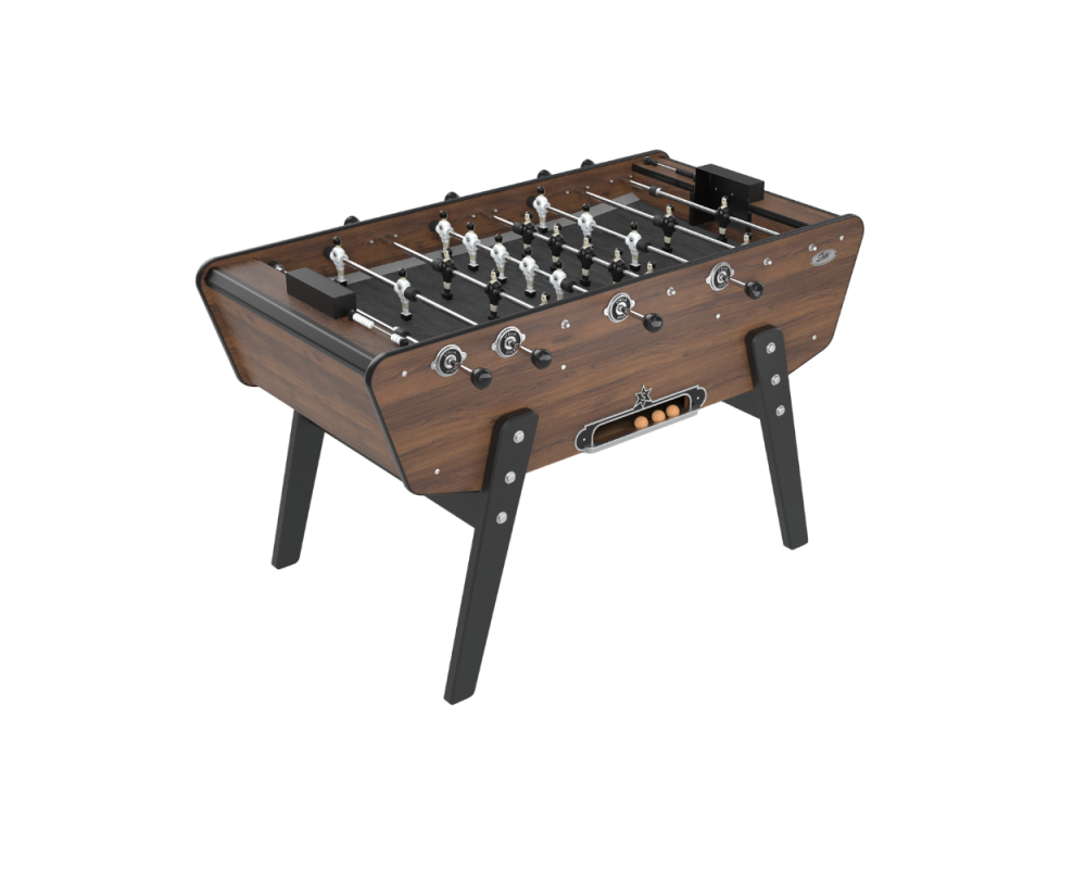Stella Star Walnut Warmia foosball, for comfortable play