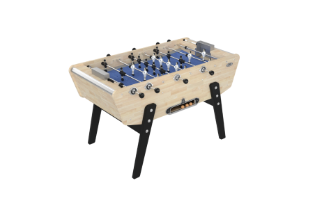 Foosball Stella Star Rubberwood Blue Carpet - Stella