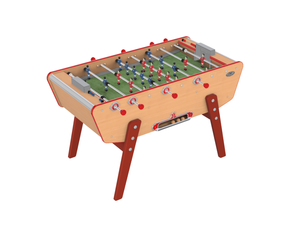 Baby-foot Stella Star Hêtre, le confort de jeu