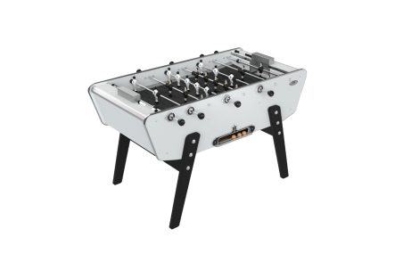 Baby-Foot Stella Star Hêtre Massif Teinté Blanc