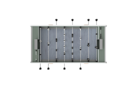 Football table home green, family model