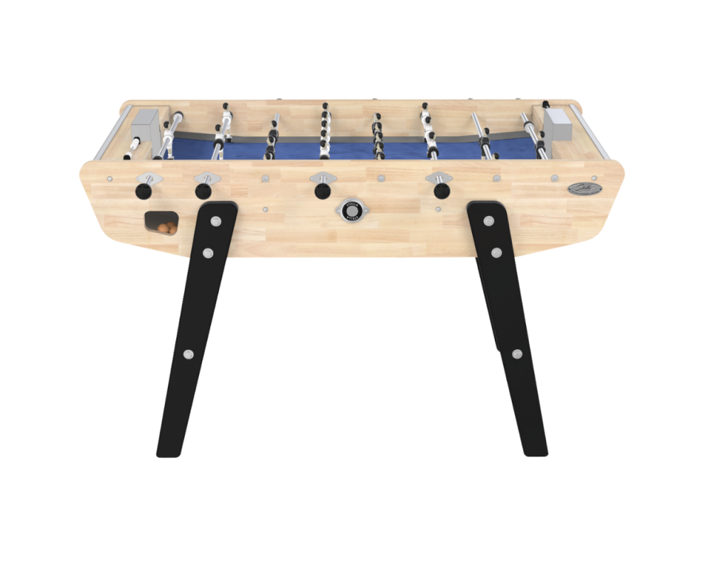 Home Hévéa Table Football Table with Blue Mat – for the whole family