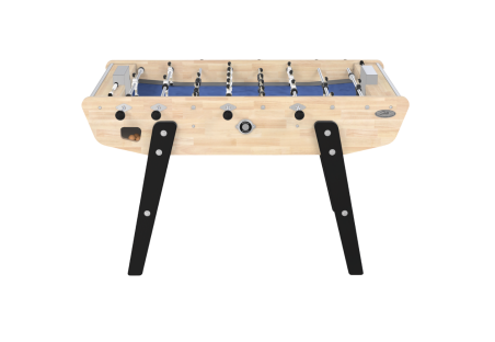 Baby-foot Home hévéa tapis bleu pour toute la famille