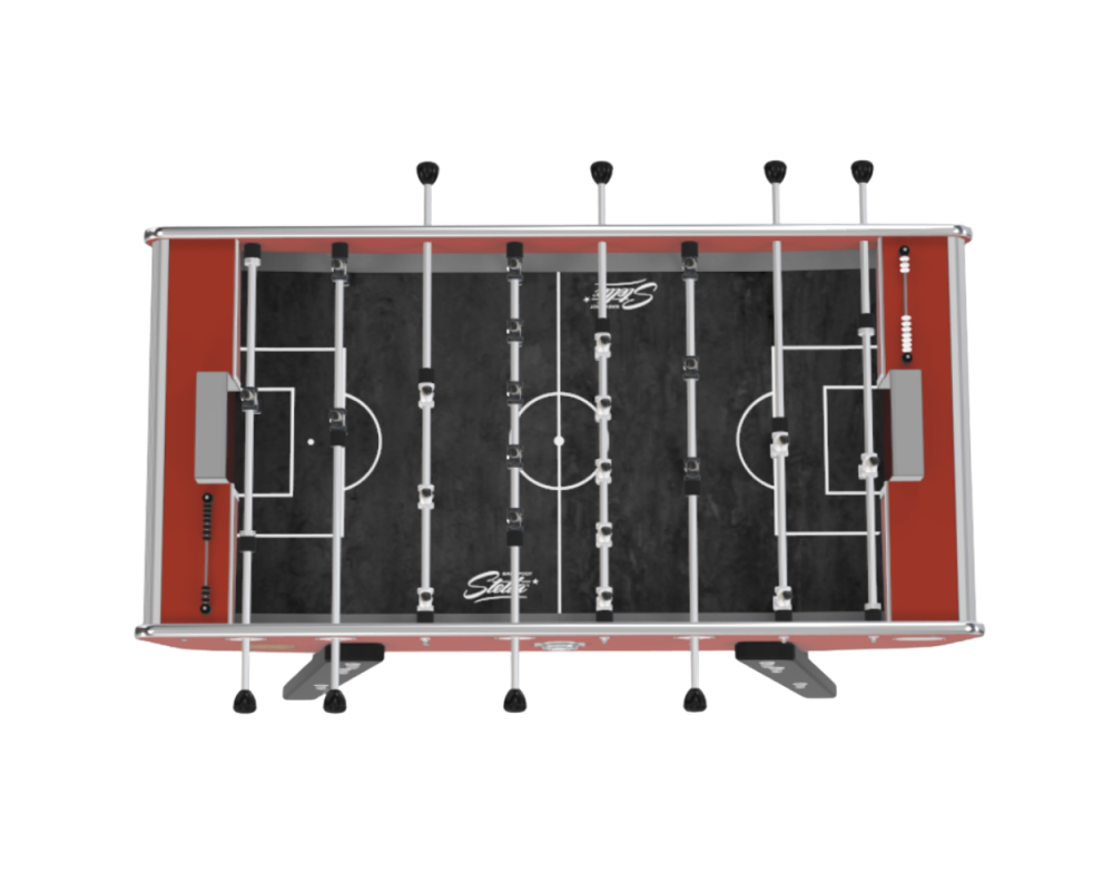 Baby-foot Home rouge, le modèle familial