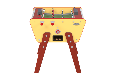 Baby-foot Toi & Moi Jaune, le modèle des petits espaces