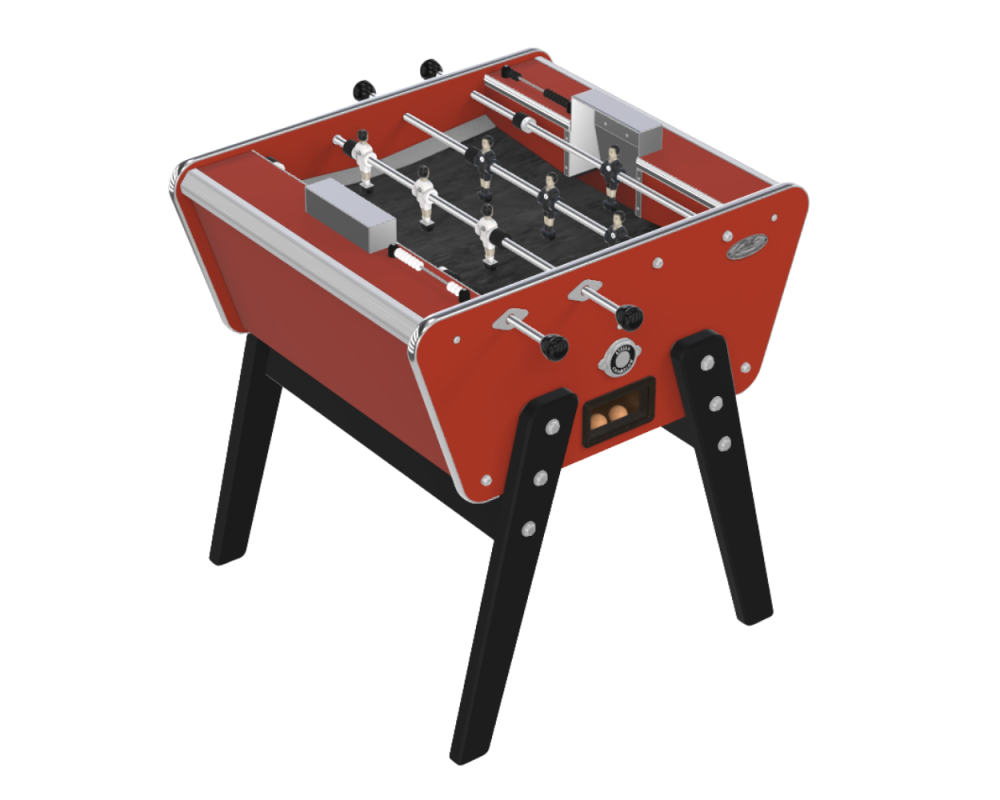 Toi & Moi Red foosball table for small spaces