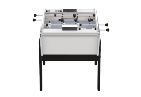 Toi & Moi White foosball table, the model for small spaces