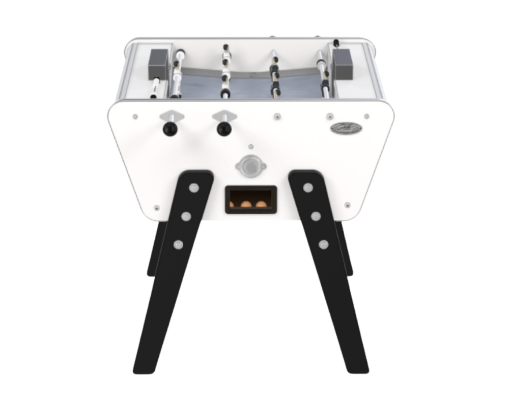 Toi & Moi White foosball table, the model for small spaces