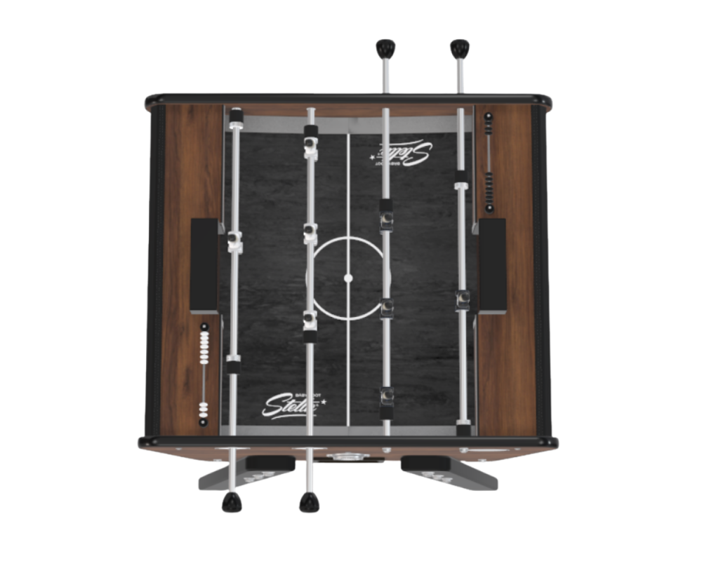 Toi & Moi Walnut Warmia foosball table for small spaces