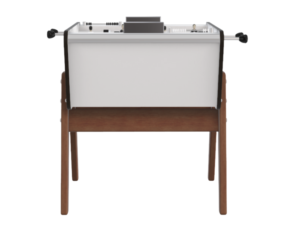 Mini baby-foot Toi & Moi d'extérieur blanc | Stella