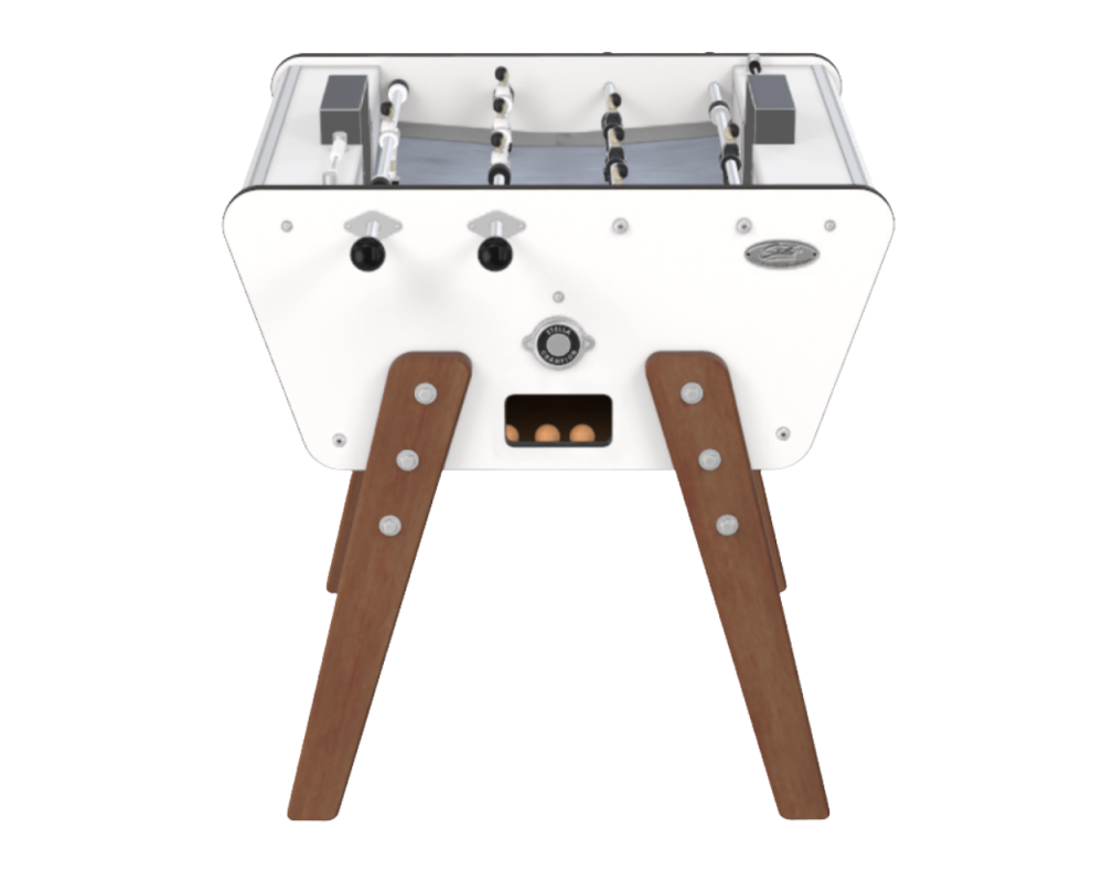 Mini outdoor Toi & Moi foosball table in white | Stella