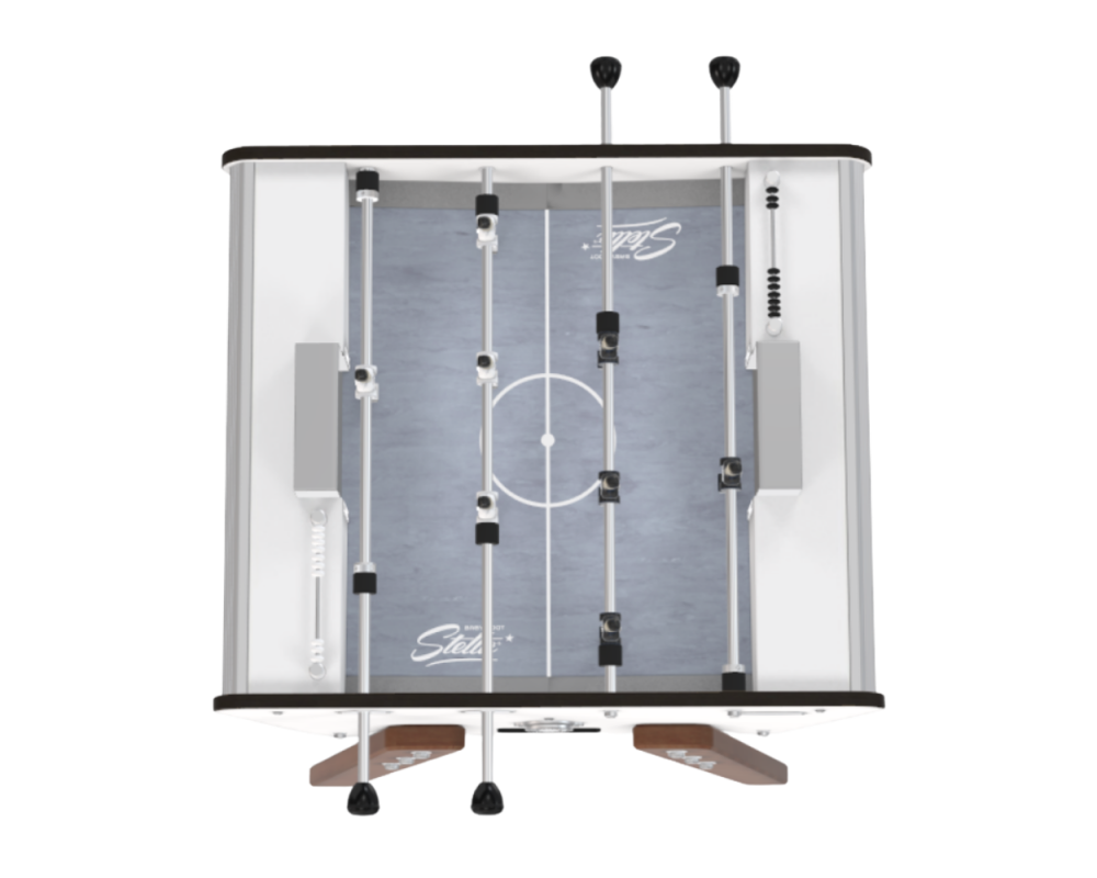 Mini outdoor Toi & Moi foosball table in white | Stella