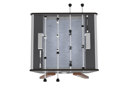 Mini baby-foot Toi & Moi d'extérieur gris - Stella Baby-foot