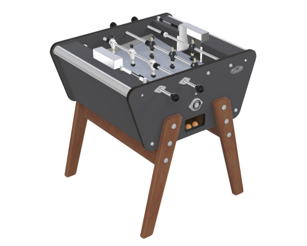 Mini baby-foot Toi & Moi d'extérieur gris - Stella Baby-foot