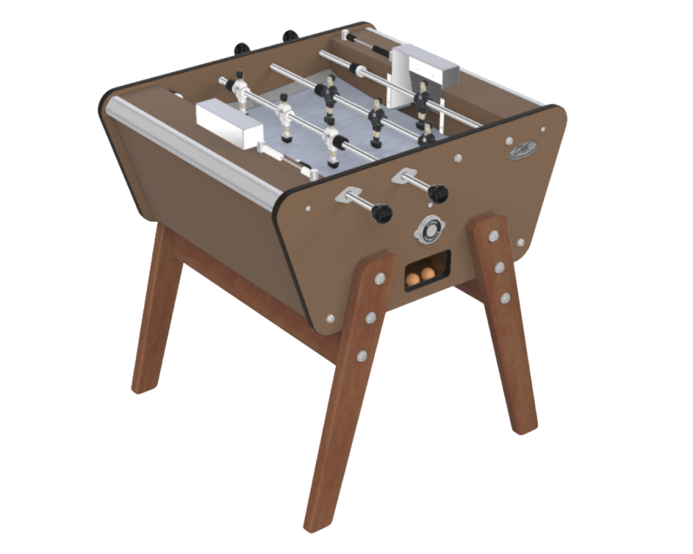 Toi & Moi Outdoor Foosball the baby for small outdoor spaces