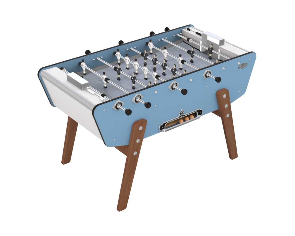 Foosball Stella Star Sixties Outdoor Blue