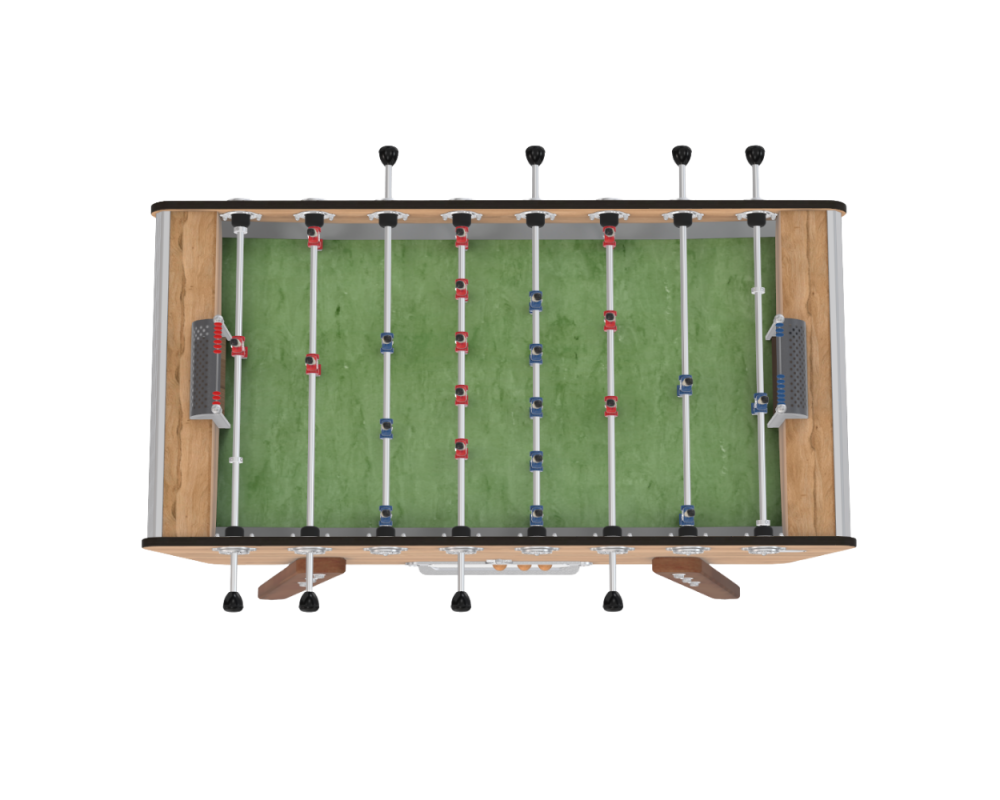 Champion Outdoor oak-effect foosball table