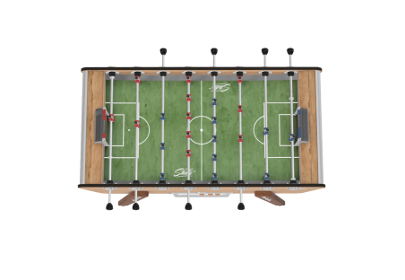 Champion Outdoor oak-effect foosball table