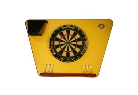 Darts Set: Stella yellow Dartboard and Stand 🎯