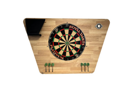 Darts Set: Stella Hevea Dartboard and Stand 🎯