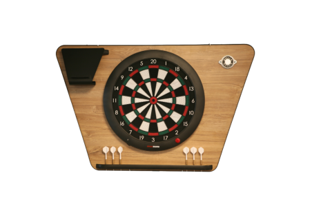 Jeu de fléchettes : support & cible en chêne de fléchette Stella 🎯