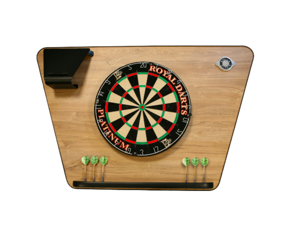 Jeu de fléchettes : support & cible de fléchette en chêne Stella 🎯