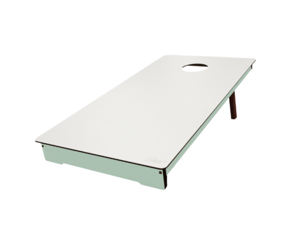Cornhole Outdoor Stella - Green HPL Cornhole Table
