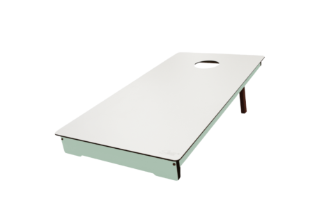 Cornhole Outdoor Vert Stella - Table de Maïs en HPL Blanc
