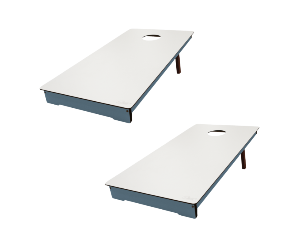 Cornhole Outdoor Bleu Stella - Table de Maïs en HPL