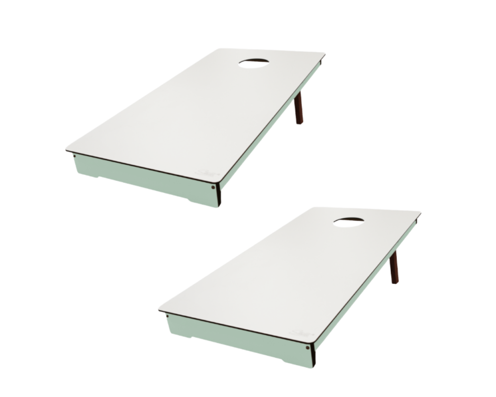 Cornhole Outdoor Stella - Green HPL Cornhole Table
