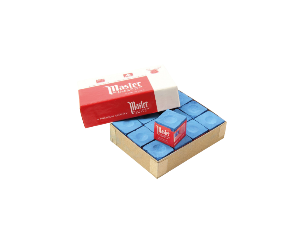 Blue Billiard Chalk - Master Chalk by Stella