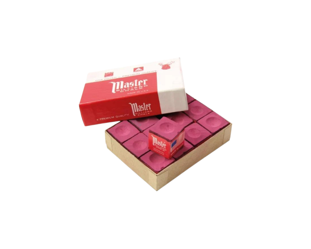 Red Billiard Chalk | Stella | Master Chalk