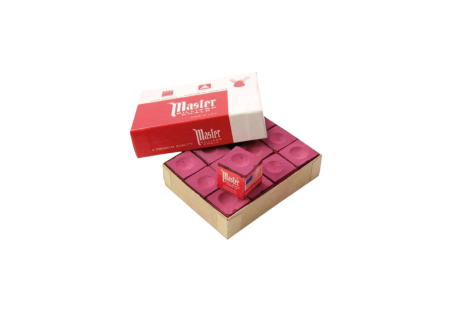 Craies rouges de billard Master Chalk - Stella