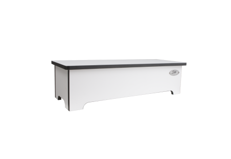 White outdoor step for children - Stella table-football