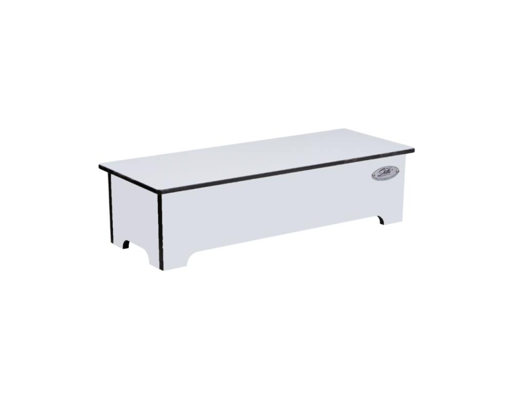 Marche-pied blanc extérieur pour les enfants - Stella baby-foot